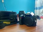 Nikon 3100D + 55-200 mm Zoom lense 18-55 kit