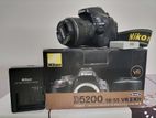 Nikon 5200 With 18-55VR II Kit