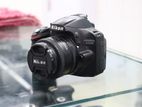 Nikon D-3200 with 50mm 1.8D lens