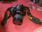 Nikon D-3300 With Kit Lens