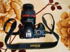 Nikon d3100 with 18/55 kit lense