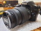 Nikon D3200 (24mp/Mic port) with Lens /Warranty