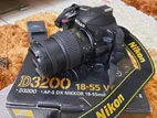 Nikon D3200 24Mp/microphone Lens