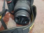 Nikon D3200 with 18-55mm lens + 16 Memory Card Raincoart Bag