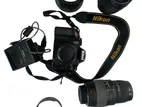 Nikon D3200 with 2 Lens