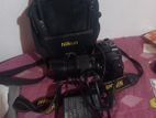 Nikon d3200 With 55-200 zoom lense