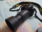 Nikon D3200 with lens (24megapixel/ Microphone)