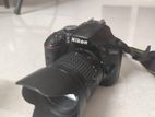 Nikon D3400 Body with 18-55mm Kit and 70-300mm Zoom lens