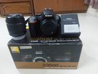 Nikon D3500 with 18-55 kit lens