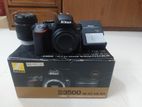 Nikon D3500 with 18-55 mm kit lense