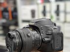 Nikon D5100 camera with 18-55mm kit lens