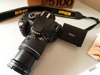 Nikon D5100 (microphone Port) with Vrii Lens