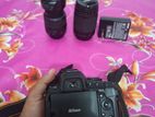 nikon d5100/ zoom lens 70-300& kit 18-55