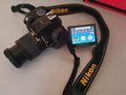 Nikon D5200 with Lens/24Mp/Mic/39Fucus point)