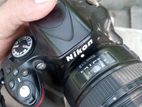 Nikon D5200 with yongnu 50mm prime lens