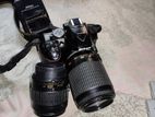 Nikon D5300 18-55 kit lens and 55-200mm zoom