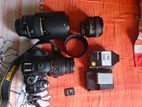 Nikon D5300 Body with 300 Mm Zoom Lense, 55 Kit & Prime Lense