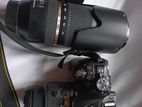 Nikon D5300 Body with Temrom 300 mm Zoom lense, 55 kit lens