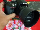 Nikon D5300 with prime 50mm lens