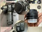 Nikon D7100+ 70-300mm af-p + 50mm 1.8d+ 2 Godox flash with Trigger
