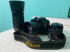 Nikon D7100 Camera With 3 Lenses New