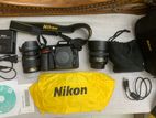 Nikon D7100 with 18-55 kit and 50mm Prime 1.8G