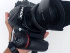 Nikon D7200 with Speedlite & 1.8D prime Lense