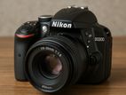 Nikon DSLR D3300 with PRIME F1.8, 55mm & Accessories