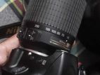 Nikon dslr with 55-200mm zoom lens