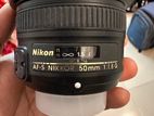 Nikon Prime Lenses 50mm 1.8G