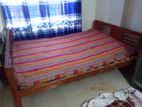 নিম কাঠের খাট + জাজিম 5/7