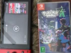 Nintendo Switch + Pokemon Legend Game Card (mario Edition)