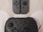 Nintendo Switch Pro Controller and Joycons