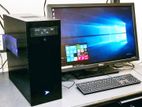 নিউ 3rd Gen CORE_i5 মনিটর 20" LEDগেমিং পিসি RAM 8GB /1000GB/ SSD 128GB