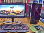 নিউ CORE_i5 গেমিং পিসি RAM 8GB HDD 1000GB/ SSD 128GB & মনিটর 20" LED