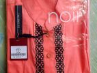 Noir Stylish পাঞ্জাবি, বুকে ডিজাইনের Panjabi