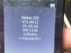 Nokia 222 V21.00.11 (Used)