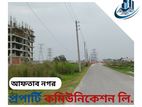 North Facing (03) Katha Plot For Sell at Block- M, Aftab Nagar, Dhaka.