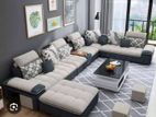 নতুন ডিজাইনের U-shape sofa and center table কিনুন CHC থেকে।