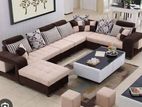 নতুন ডিজাইনের U-shape sofa and center table পাচ্ছেন আমাদের শোরুমে।