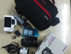 নতুন ক্যামেরা Canon 200d Mark Ii ২ টি লেন্স সহ