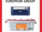 Number 1 Ips 7fan 7bulb +220ah Lead Biggest Battery