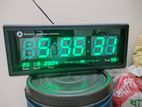 numeral massage led clock