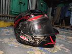 NZI EURUS-2 DESERT full face helmet. red black