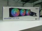 NZXT Kraken 360 RGB 360mm AIO Liquid CPU Cooler with LCD display