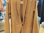 Obsidian and sand Brown Cardigan Jacket for men