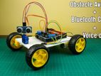 Obstacle avoiding and Bluetooth controlled robot using Arduino UNO.