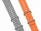 Ocean strap for apple watch. 42mm/45mm/49mm silicon strap.