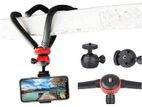 Octopus Tripod with Ball Head- Best For Dslr Or Smart Vlogging & Stand