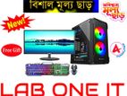 OFFER 52#/OFFICE PC,HDD 1000GB,RAM 8GB,CORE I5,,MONITOR 19"LED HD